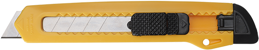 Snap Blade Knife Packing Knife - Box Cutter Png (600x600), Png Download