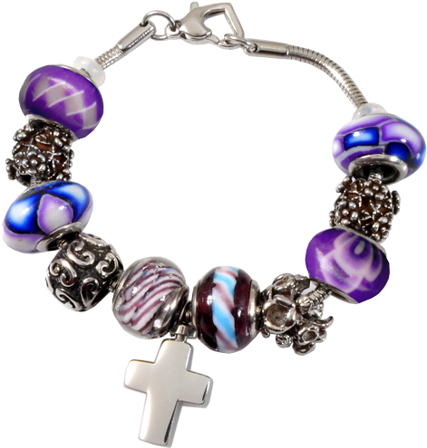 Wholesale Jewelry Remembrance Beads Heart Urn Charm - Memorial Gallery Cremation Memorial Jewelry: Stainless (500x500), Png Download