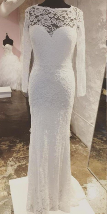 White Wedding Dresses, White Lace Wedding Dresses, - Wedding Dress (750x750), Png Download