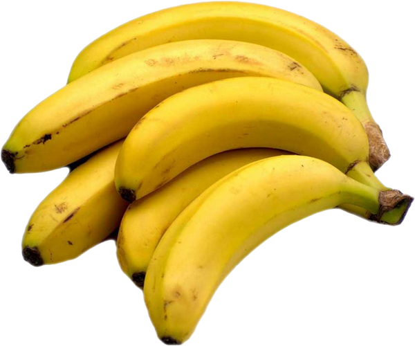 Large Bunch Of Bananas (600x500), Png Download