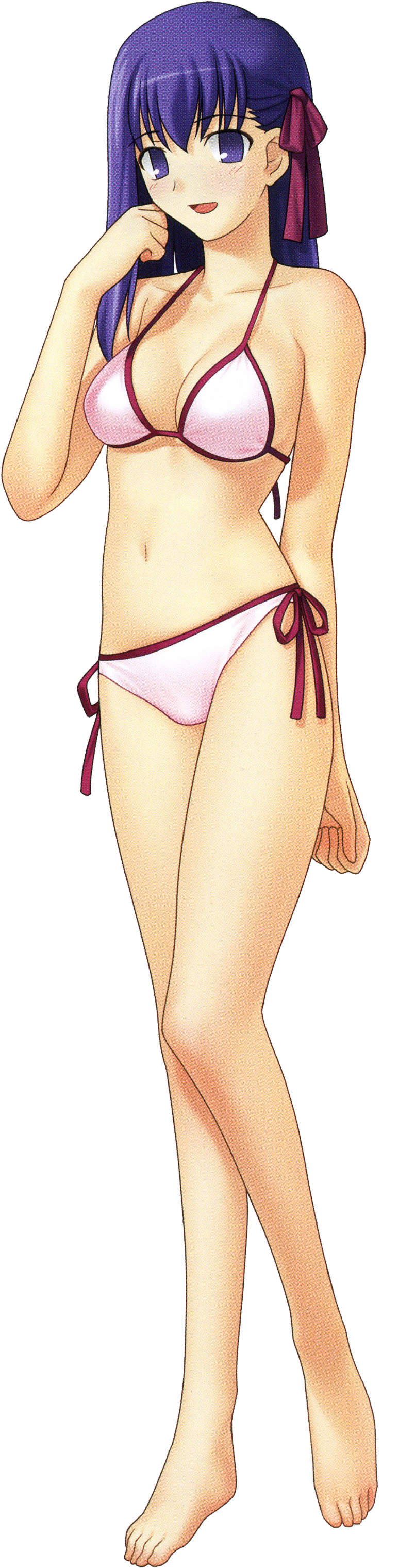 Sakura Swimsuit - Fate Stay Night (1500x3096), Png Download