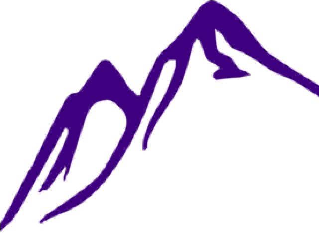 Mountain Cross Cliparts - Logo Mountain Vector Png (640x480), Png Download