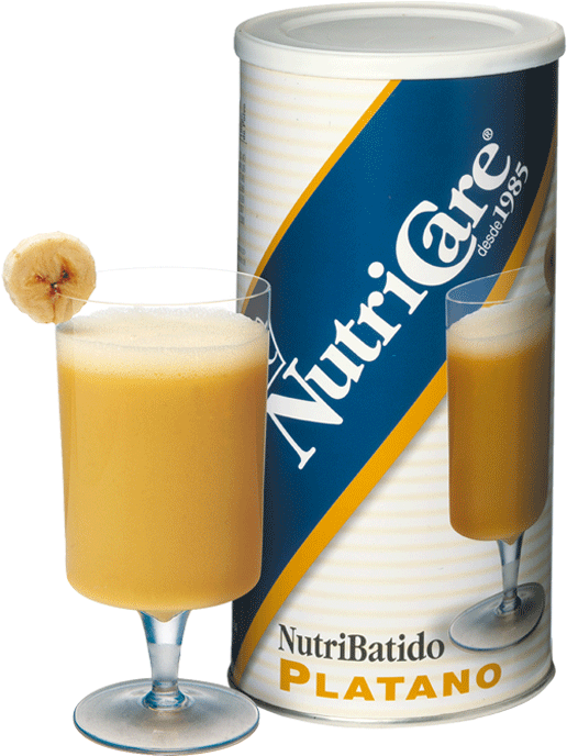 Batido De Plátano - Nutricare (800x800), Png Download