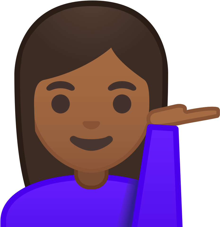 Download Svg Download Png - Woman Tipping Hand Light Skin To Png (1024x1024), Png Download