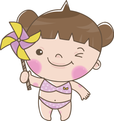 Girl - Girl In A Bathing Suit Clipart (375x400), Png Download