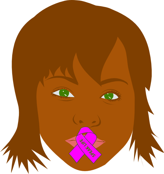 Girl With Purple Hair Clip Art (564x597), Png Download