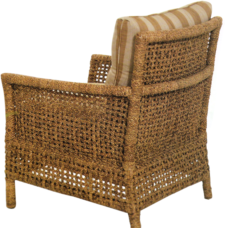 Water Hyacinth Chair (800x800), Png Download