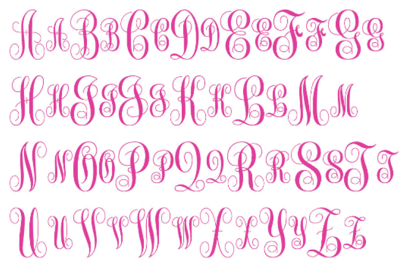 Rose Gold Holographic Glitter Monogram Decal - Personalized Tote Bag Girl's Mini Tote Flower Girl (800x800), Png Download