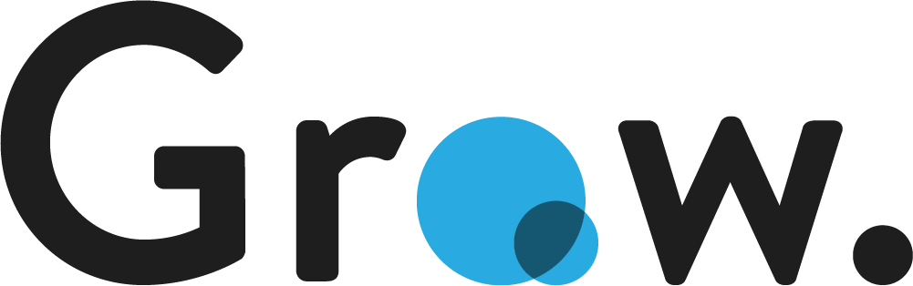 Grow Png Picture - Powered By Grow Logo (1001x314), Png Download