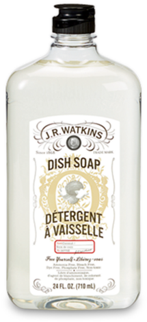 Dish Soap, Liquid, 24 Fl Oz, Coconut - J.r. Watkins All Purpose Cleaner, Grapefruit - 24 Fl (500x500), Png Download