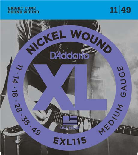 D Addario Exl115 (600x600), Png Download