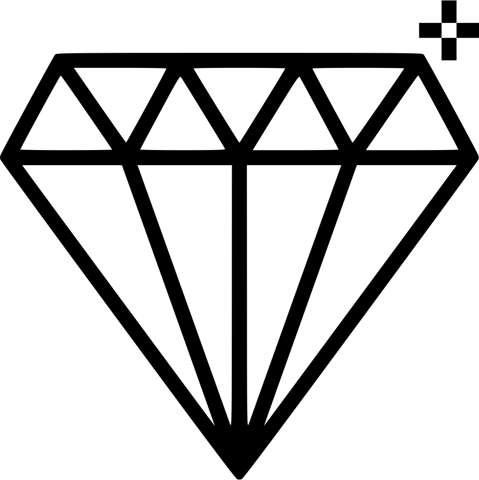 Diamond Shine Premium Quality - Diamante Vector (980x982), Png Download