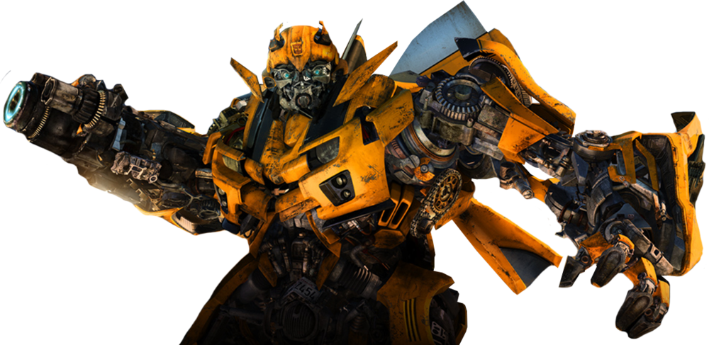 Share This Image - Transformer Bumble Bee Images Png (1000x487), Png Download