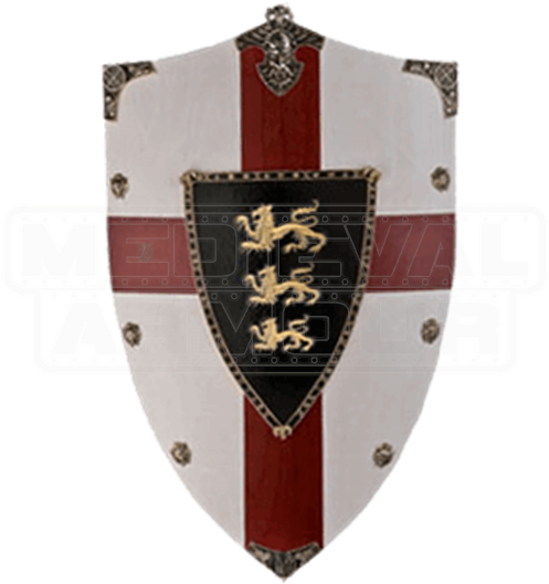 Richard The Lion Heart Wooden Shield - Richard The Lionheart Shield (550x550), Png Download