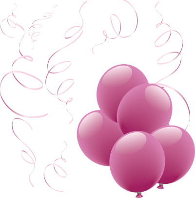 Balloons Ten - Balloon (400x407), Png Download