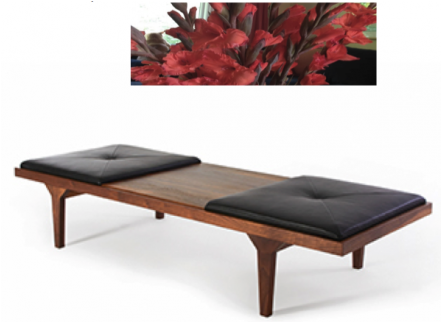 Modern Bungalowbenches - Sunlounger (440x440), Png Download