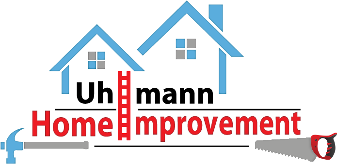 Uhlmann Construction Logo Saw - Construction Logos Home Improvement Png (724x367), Png Download