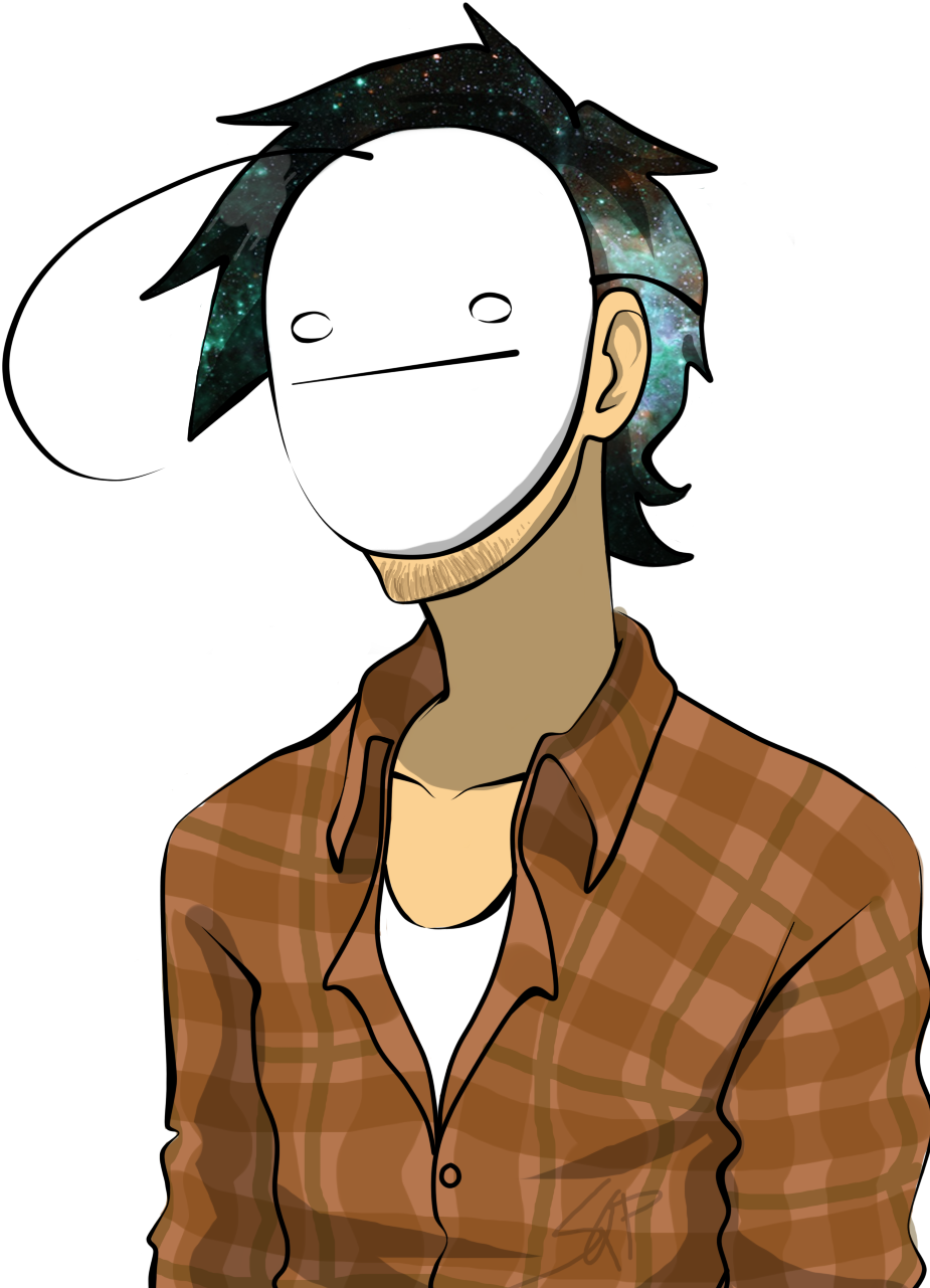 Cry's Hair Color Is Space By Squishe Pie On Deviantart - Cryaotic Flannel (960x1280), Png Download