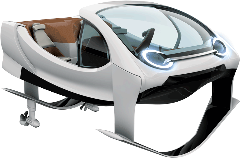 The Seabubbles - Taxi Seabubble (1200x582), Png Download