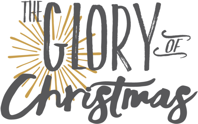 Glory Of Christmas Artboard 1 Trans - Calligraphy (1024x651), Png Download