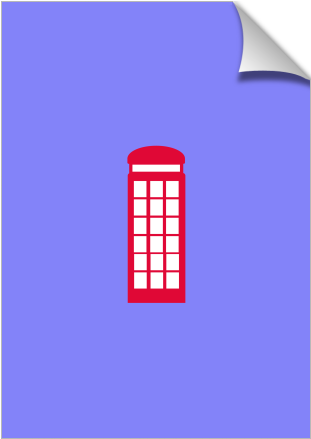 Phone Booth - Home Door (674x516), Png Download