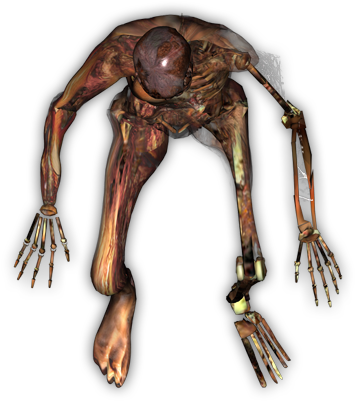 148k Zombie Dig 10 - Dundjinni Corpse (400x447), Png Download