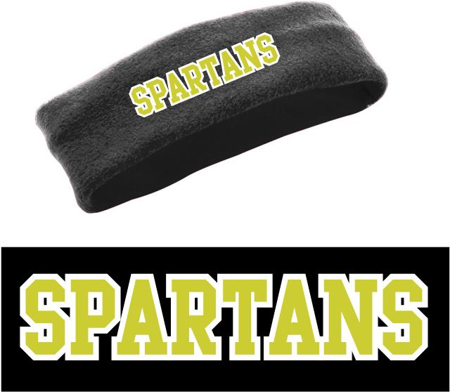 Sycamore Softball Black Fleece Headband - Sports Equipment (706x696), Png Download