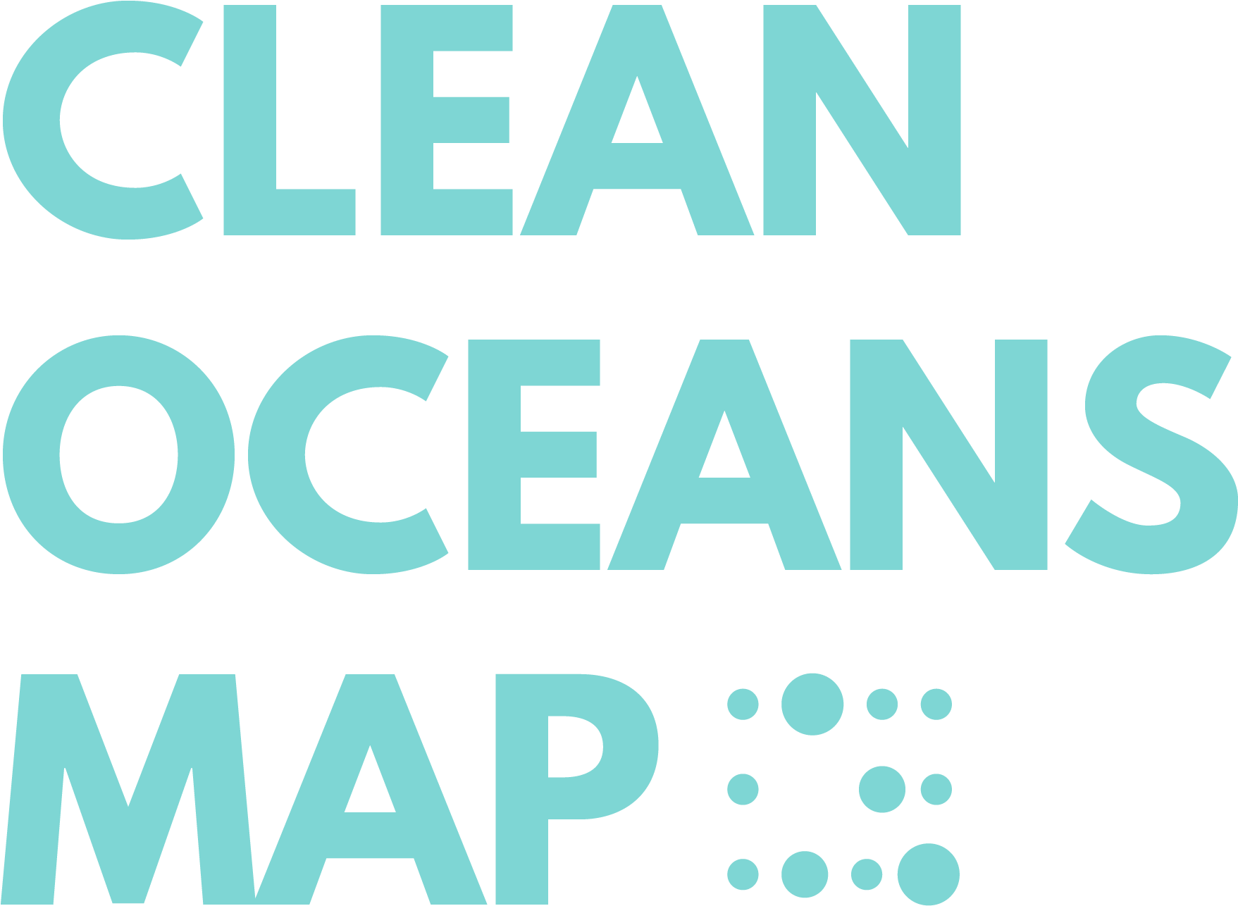 Clean Oceans Map - Graphic Design (2432x1446), Png Download