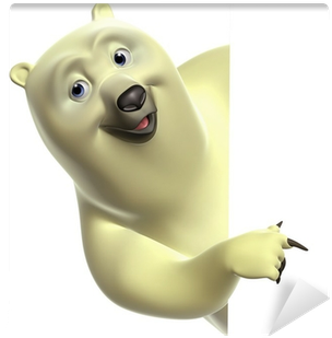Ours Polaire Dessin Animé (400x400), Png Download