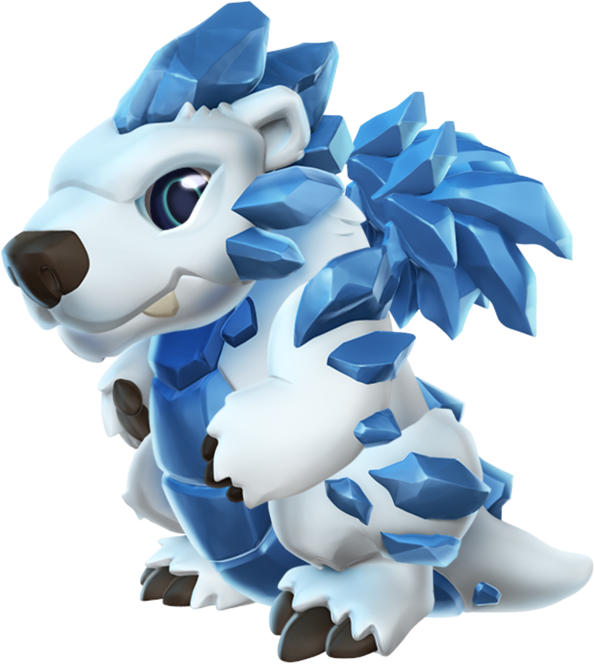 Polar Bear Dragon - Dragon Mania Legends Polar Bear Dragon (1180x1317), Png Download