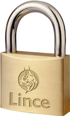 Candado Laton Lince 300/40 Repsol N2 Arco Normal - Normal Key Lock Bow Serreta Model 300-25 Lince (378x378), Png Download