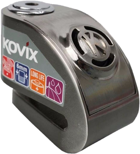 Candado De Disco Con Alarma Para Moto - Trava Com Alarme Para Disco De Freio - Polida - Kd6 (614x613), Png Download