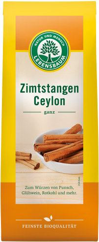 Ceylon Cinnamon Sticks, Whole - Lebensbaum Cardamom Whole Seed, 50g (474x533), Png Download
