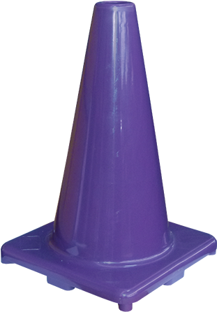 Traffic Cone 300mm Purple Plain - Traffic Cone (800x600), Png Download
