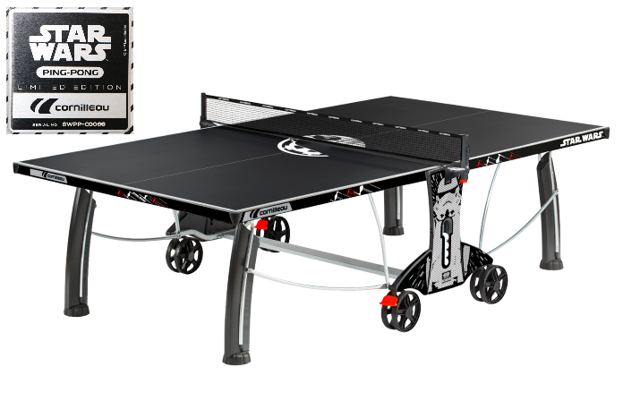 Liberty Games Are Now Stocking The New Star Wars Table - Cornilleau Sport 300s Rollaway Outdoor Blue Table Tennis (696x467), Png Download