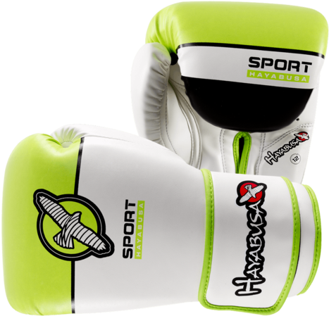 Hayabusa Sport Line Glove 12oz Green - Hayabusa Sport 12oz. Training Gloves - Green (480x480), Png Download