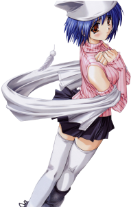 Snow Girl Png Background Vintage - Snow Girl Anime Transparent (400x300), Png Download