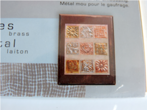 Walnut Hollow Square Embossing Metal - Chocolate (500x500), Png Download