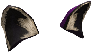 Purple Fox Ears - Fox (420x420), Png Download