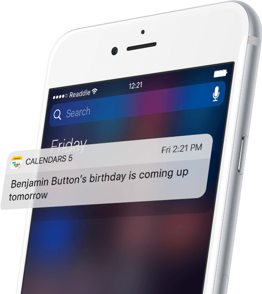 Whether It's A Business Meeting, Family Dinner Or A - Iphone Calendar Reminder (528x591), Png Download