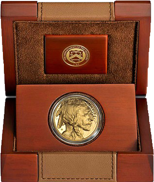1 Oz Gold Buffalo Proof - 2016 American Buffalo Gold Proof Coin (410x410), Png Download