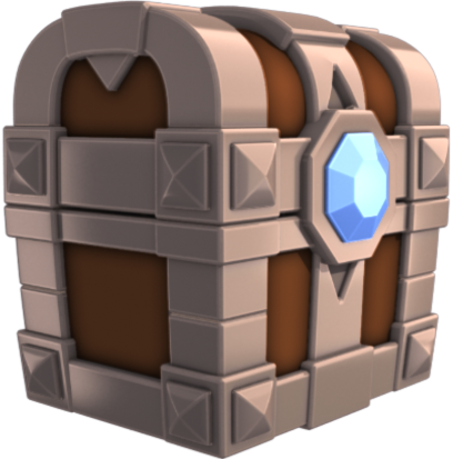 Rewards, Gift Chest - Chest Dragon Mania Legends Png (408x413), Png Download