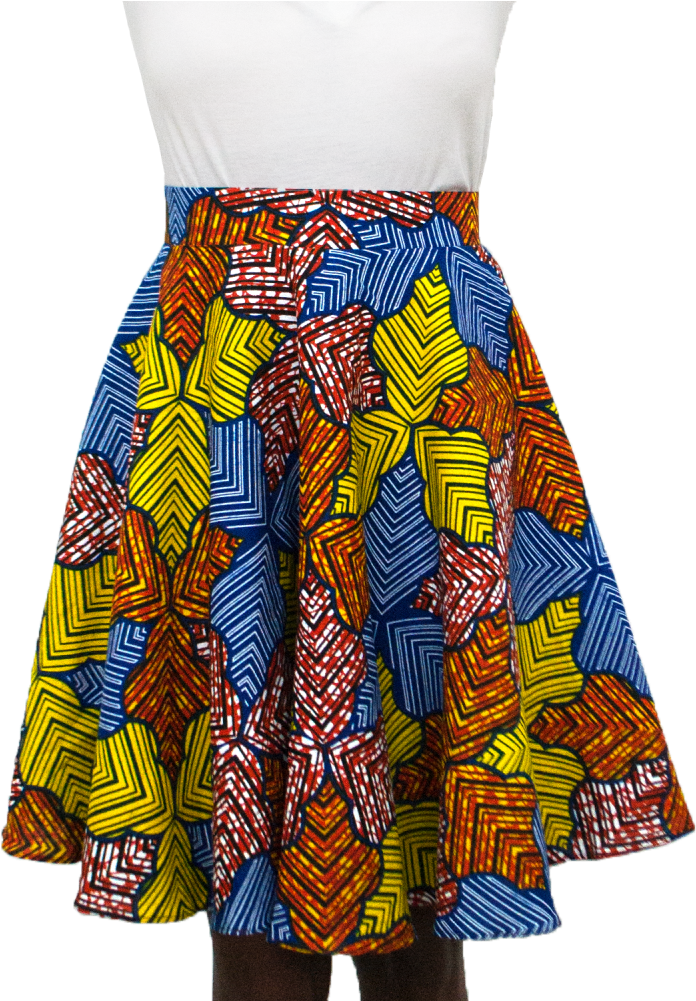 Printed Circle Skirt (1000x1000), Png Download