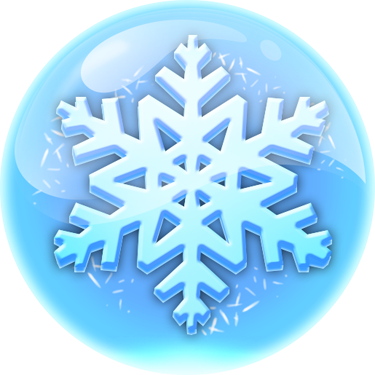 Level, Health, Attack, Speed, Spell - Snowflake (375x375), Png Download