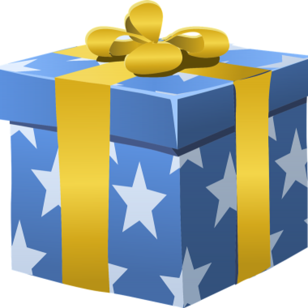 Birthday Present Clipart School - Birthday Present Clipart (1024x1024), Png Download