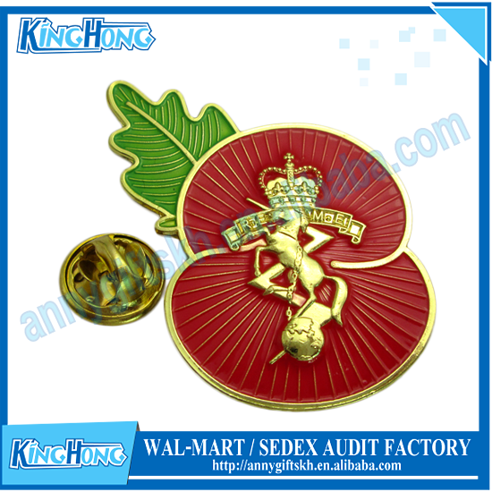 2015 Hot Sale Free Shipment Reme Poppy Badge - Royal Anglian Poppy Badge (550x550), Png Download