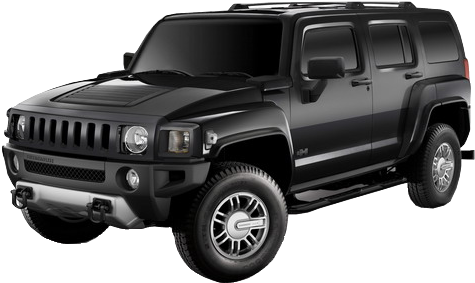 Hummer H3 - Hummer H3 2017 White (550x406), Png Download