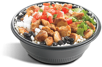 Freshly Grilled Chicken, Seasoned Black Beans, Diced - Chicken Nugget (498x278), Png Download