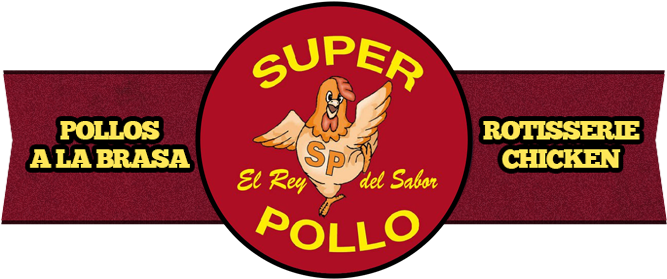 Pollos A La Brasa Rotisserie Chicken - Super Pollos (700x282), Png Download