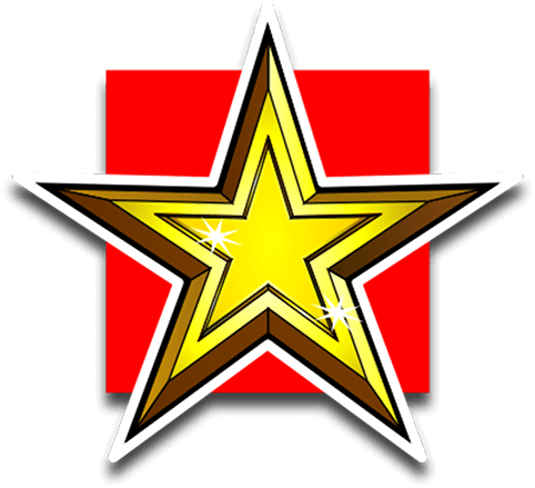 La Estrella Dorada Es El Símbolo Scatter En Mega Joker™ (482x439), Png Download